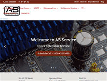 Tablet Screenshot of abservice.in